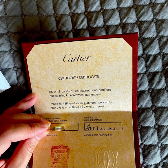 NEW men’s ring Cartier